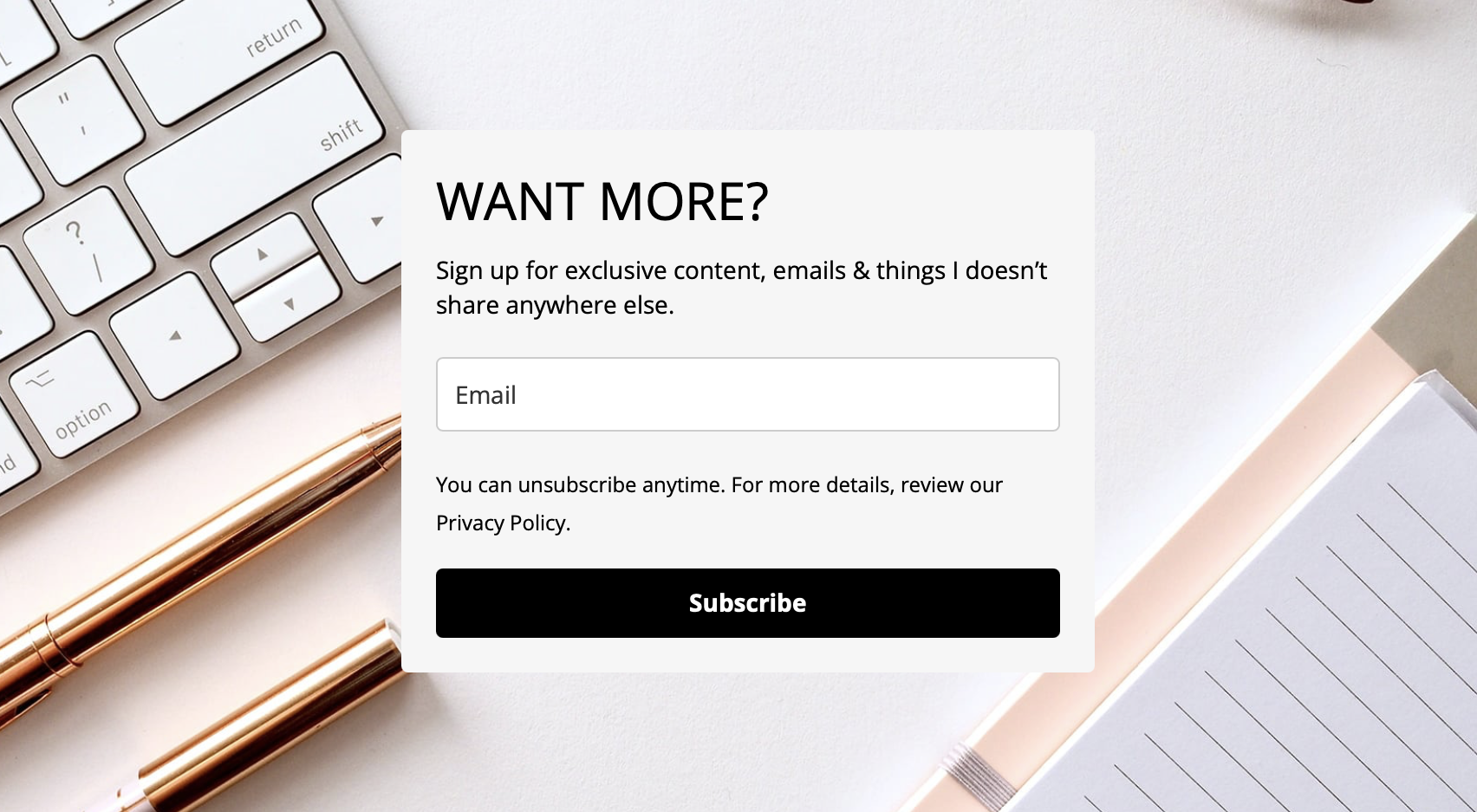 Sign up